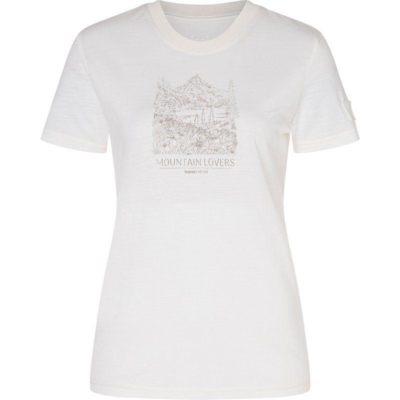 Super.Natural Damen Mountain Lovers Bio J T-Shirt