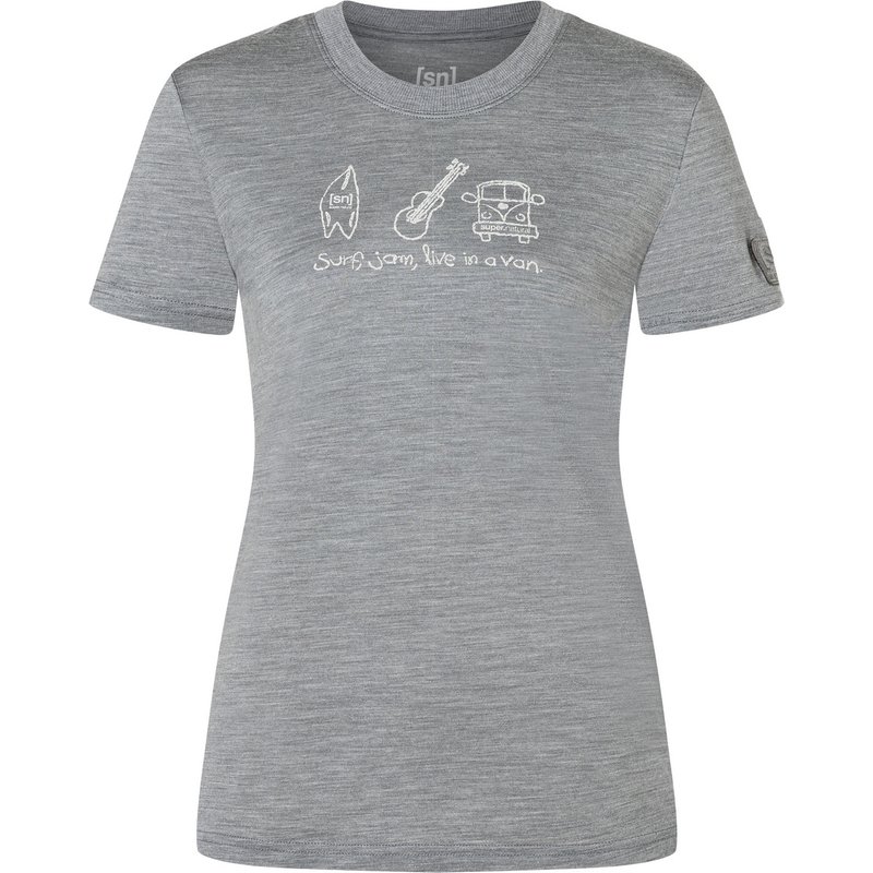 Super.Natural Damen Van Life Bio J T-Shirt