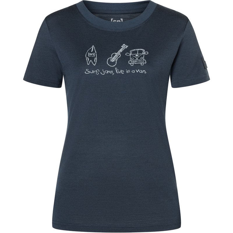 Super.Natural Damen Van Life Bio J T-Shirt
