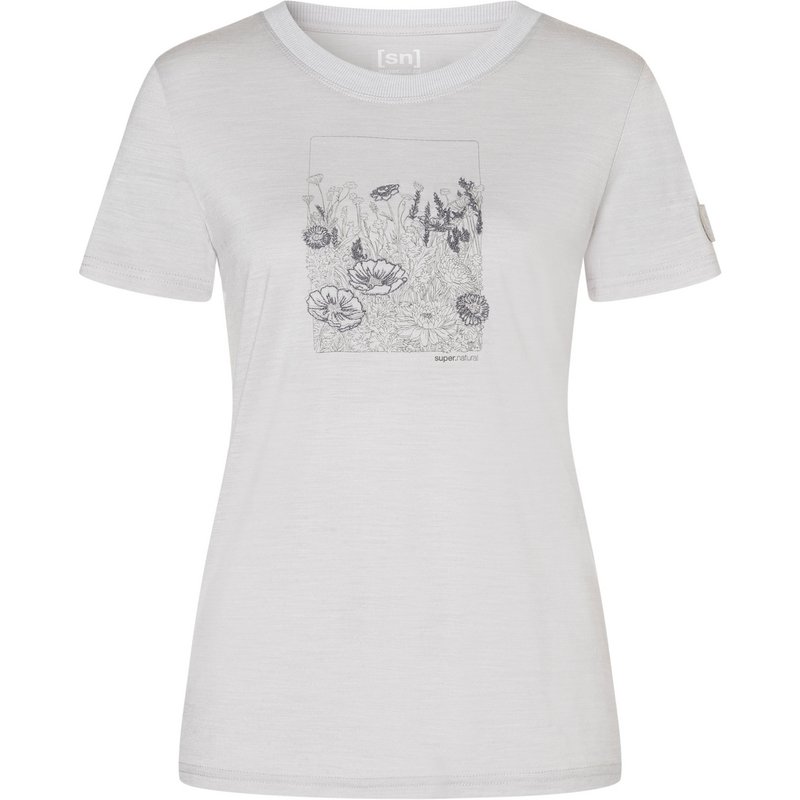 Super.Natural Damen Flower Field Bio J T-Shirt