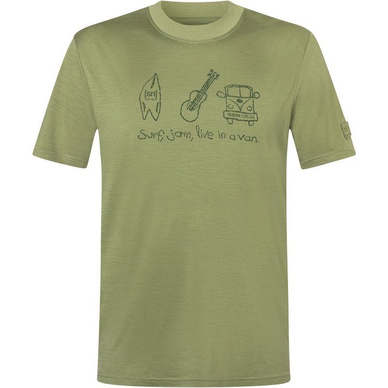 Super.Natural Herren Van Life Bio J T-Shirt
