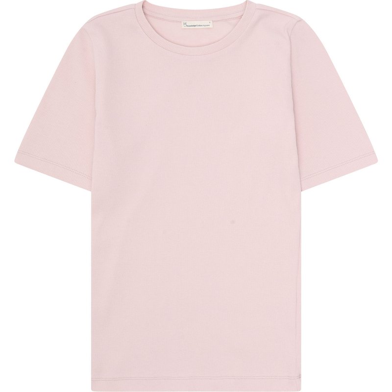 KnowledgeCotton Apparel Damen Rib T-Shirt