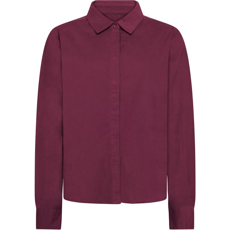 KnowledgeCotton Apparel Damen A-Shape Corduroy Bluse