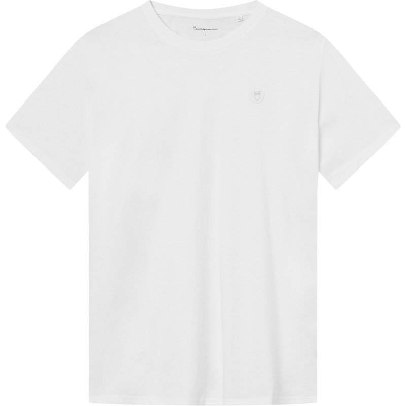 KnowledgeCotton Apparel Herren Loke Badge T-Shirt