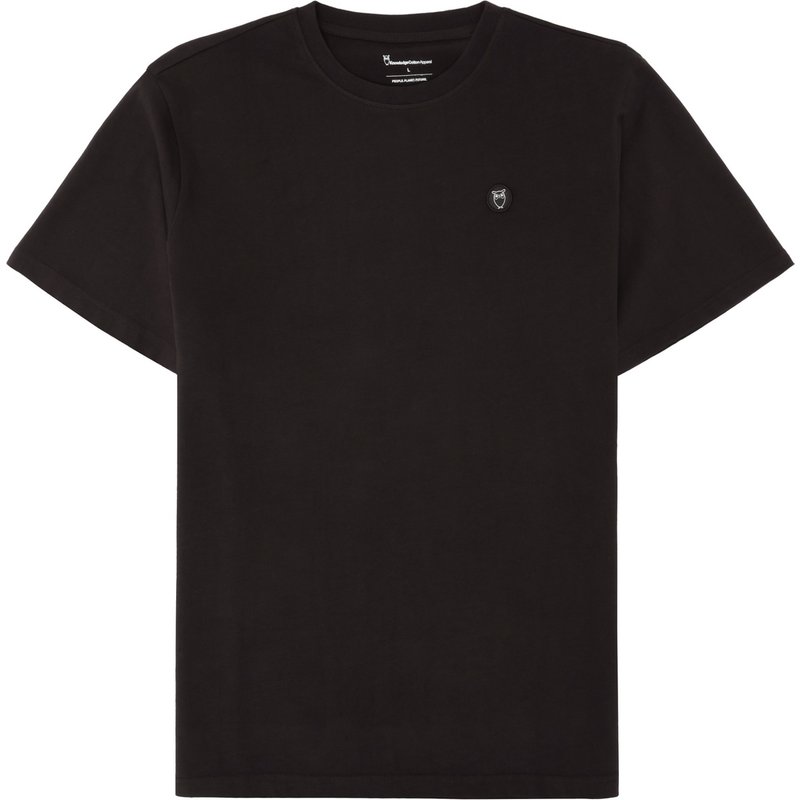 KnowledgeCotton Apparel Herren Loke Badge T-Shirt