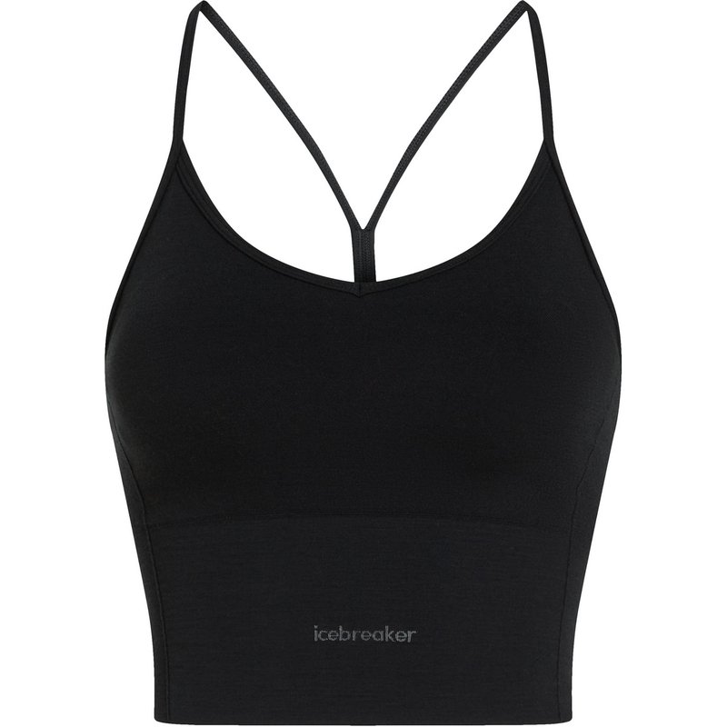Icebreaker Damen 260 Seamless Rib Strappy Sport BH