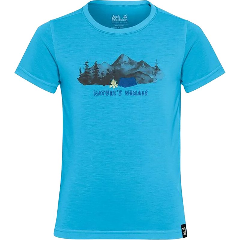 Jack Wolfskin Kinder Hiking Graphic T-Shirt