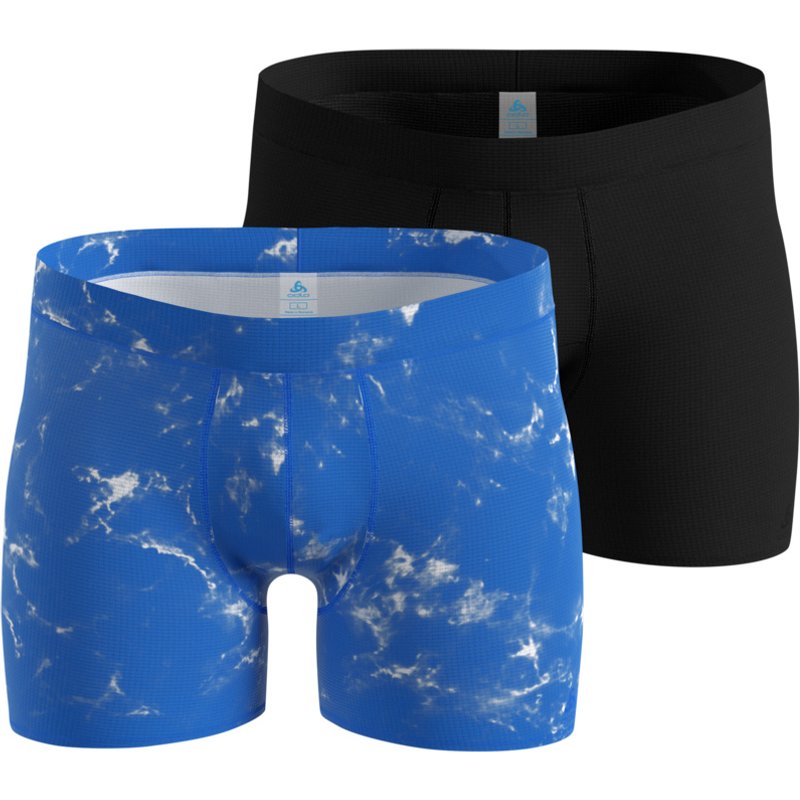 Odlo Herren Active Light Graphic 2er Pack Boxer
