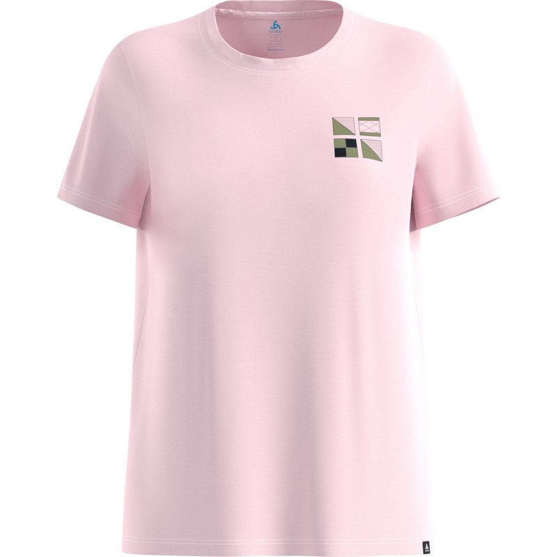 Odlo Damen Cotton Blend Odlo Flags T-Shirt