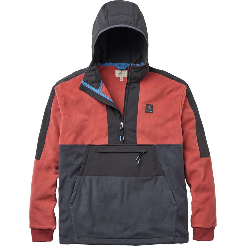Passenger Herren Woodland 2.0 1/2 Zip Hoodie