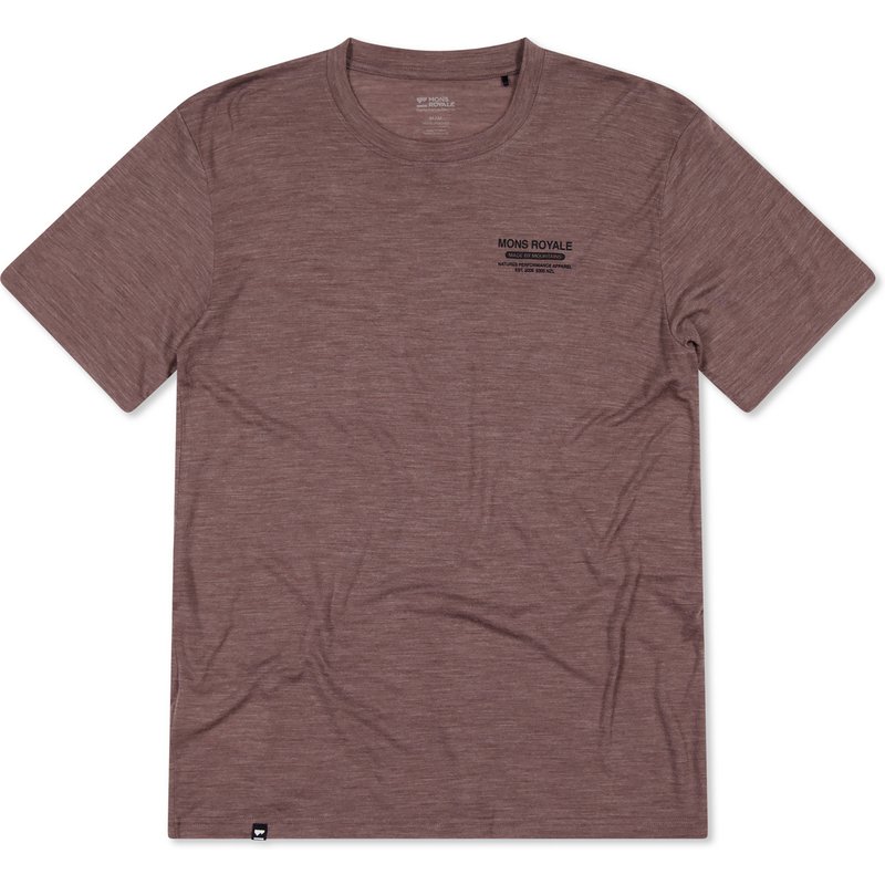 Mons Royale Herren Zephyr Merino Tencel T-Shirt