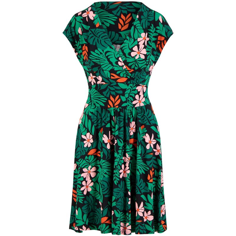 Blutsgeschwister Damen La Vie Est Belle En été Kleid