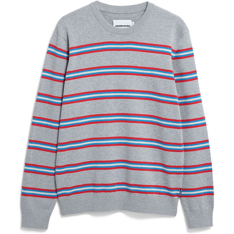 Armedangels Herren Loukaa Fine Stripe Pullover