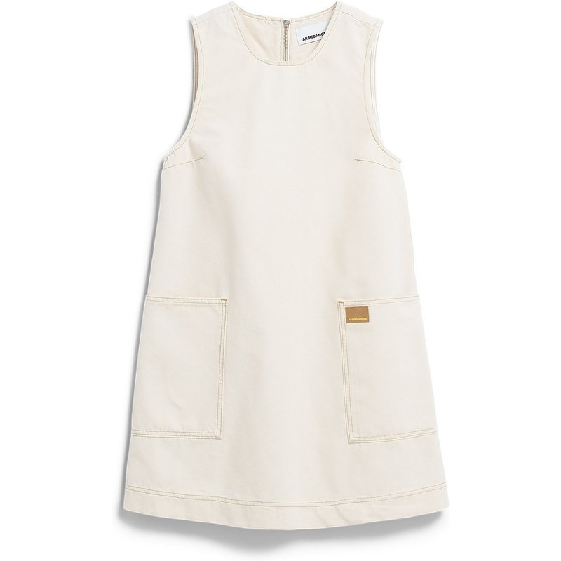 Armedangels Damen Workwear Canvas Mini Kleid