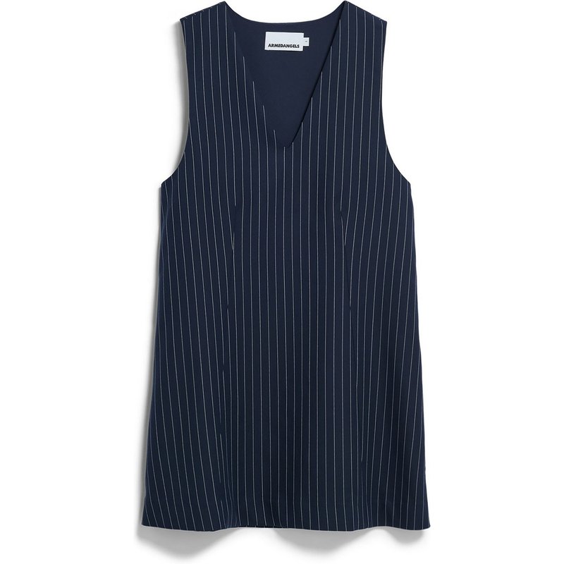 Armedangels Damen Pinstripe Pinaafo Kleid