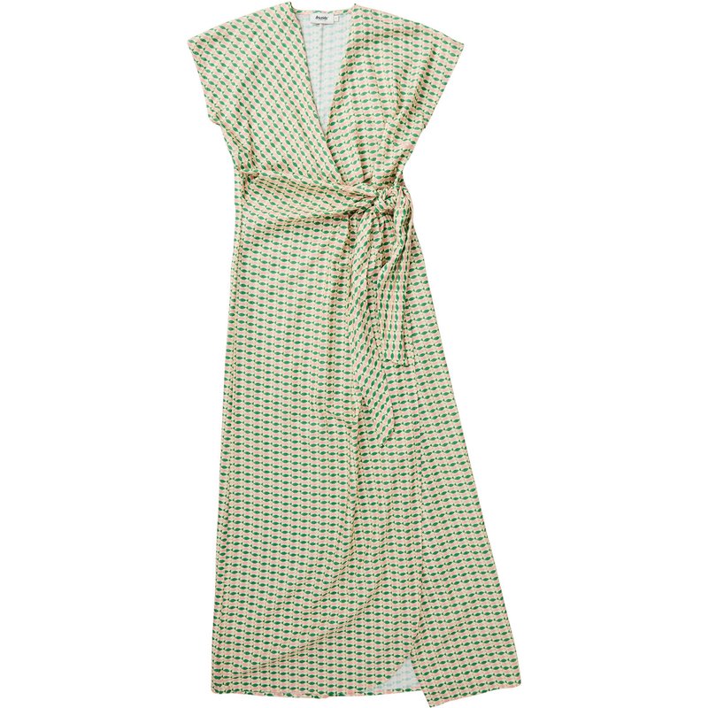 Brava Fabrics Damen Sardinas Kimono Kleid