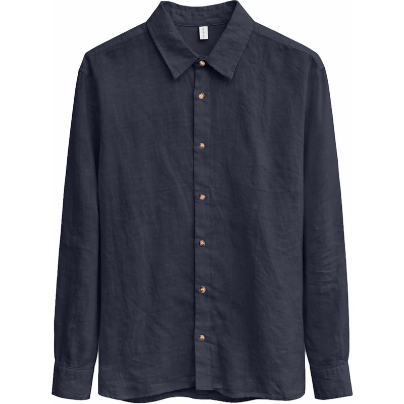Mazine Herren Classic Linen Hemd