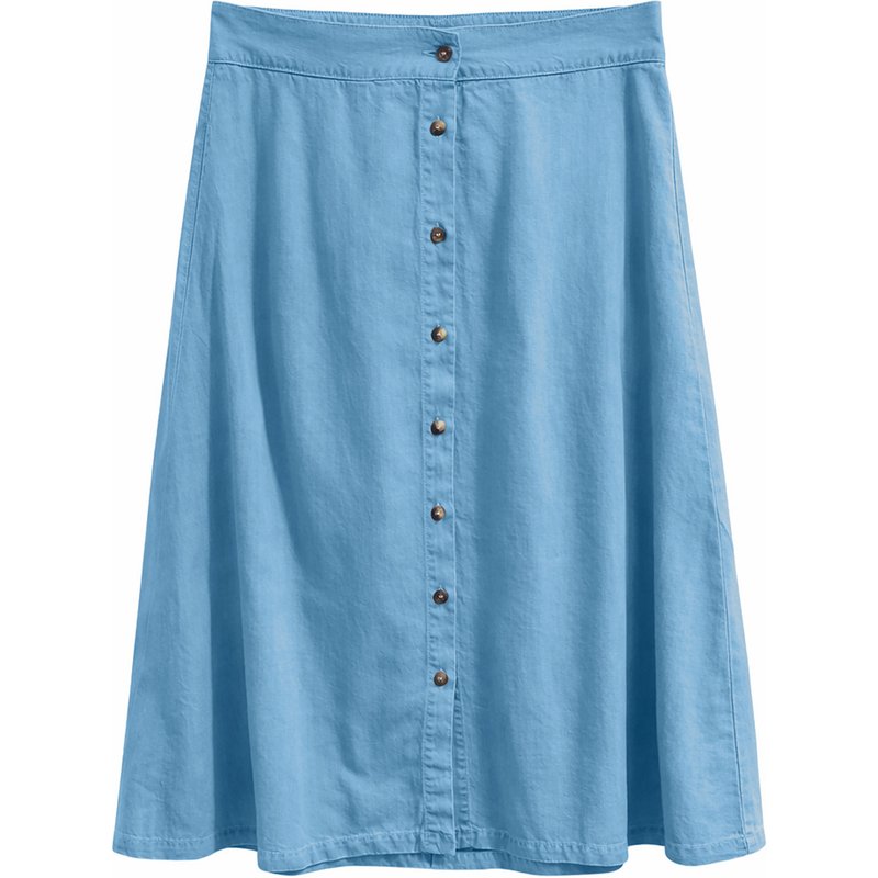 Mazine Damen Tencel Midi Rock