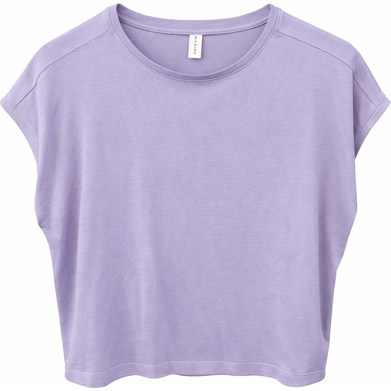 Mazine Damen Ecovero Viscose Cropped T-Shirt