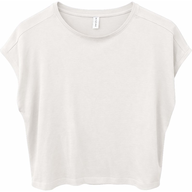 Mazine Damen Ecovero Viscose Cropped T-Shirt