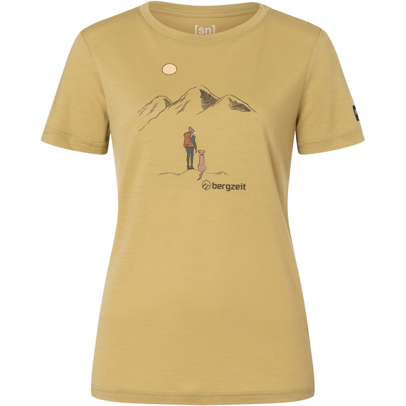 Super.Natural Damen Bergzeit Share The View T-Shirt