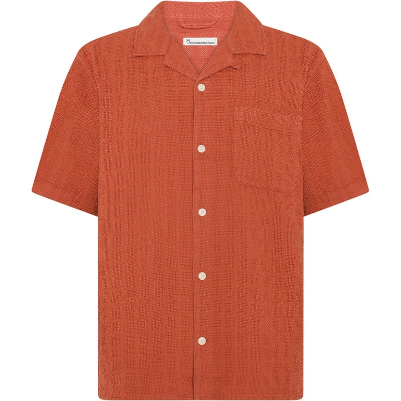 KnowledgeCotton Apparel Herren Structure Hemd