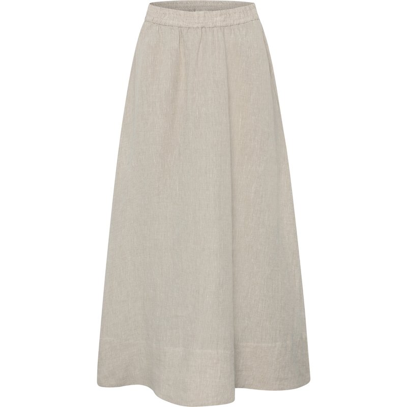 KnowledgeCotton Apparel Damen Linen Rock