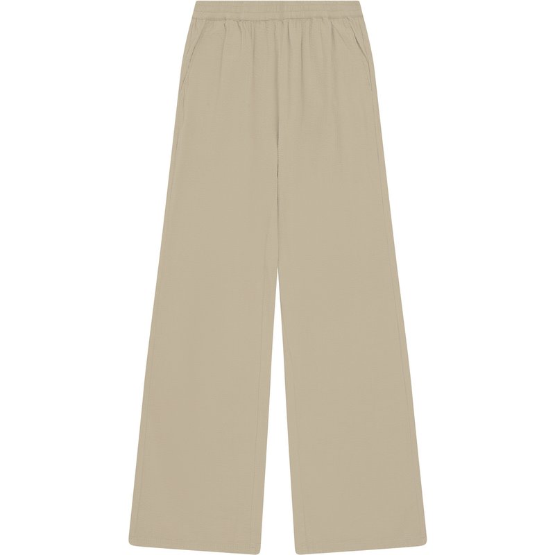 KnowledgeCotton Apparel Damen Posey Seersucker Hose