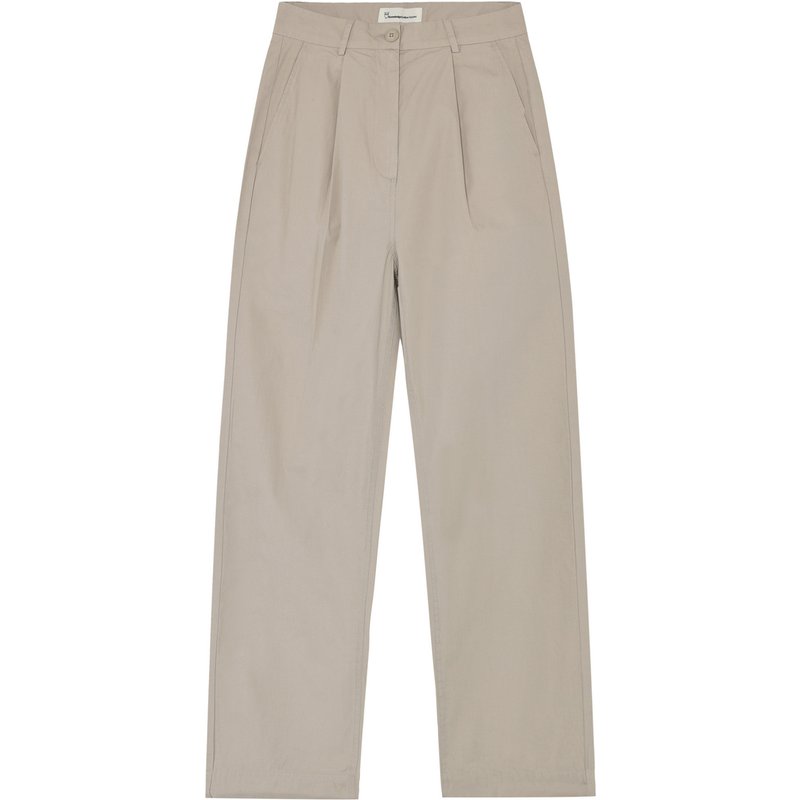 KnowledgeCotton Apparel Damen Poplin Hose