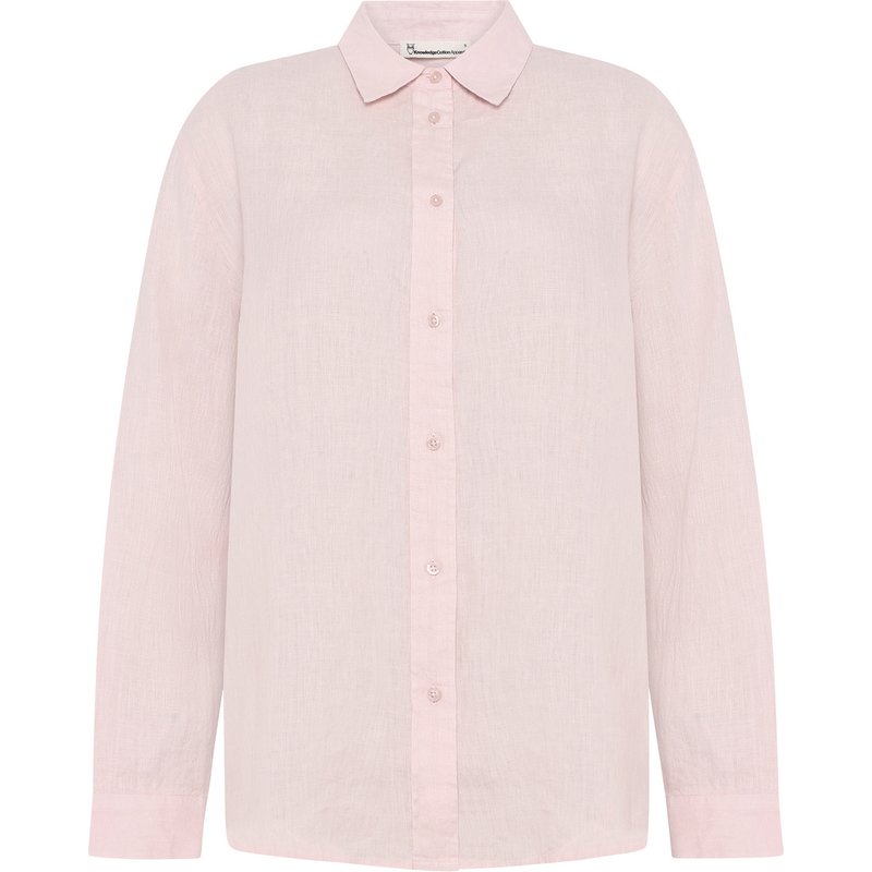 KnowledgeCotton Apparel Damen Loose Linen Bluse