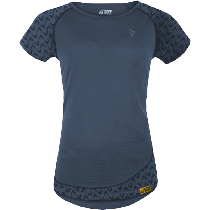 Grüezi Bag Damen Deanna Boulder WoodWool T-Shirt