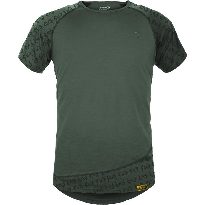 Grüezi Bag Herren Mr. Sulu Boulder WoodWool T-Shirt