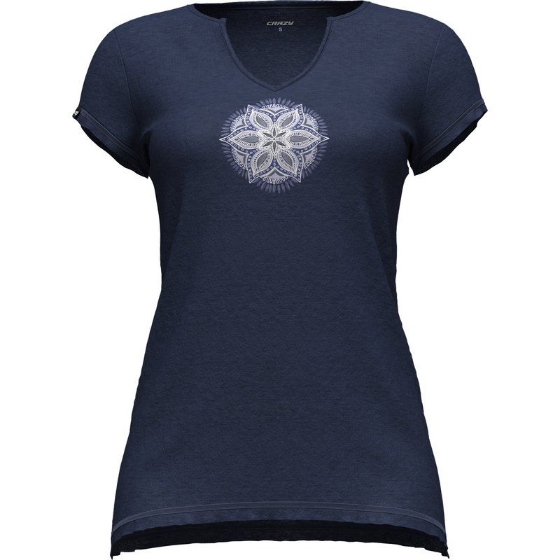 Crazy Damen Mandala T-Shirt