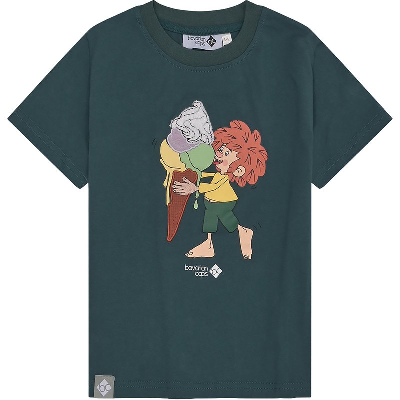 Bavarian Caps Kinder Pumuckl Eiscreme T-Shirt