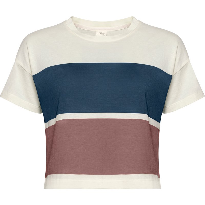 Chillaz Damen Paris Color Block T-Shirt