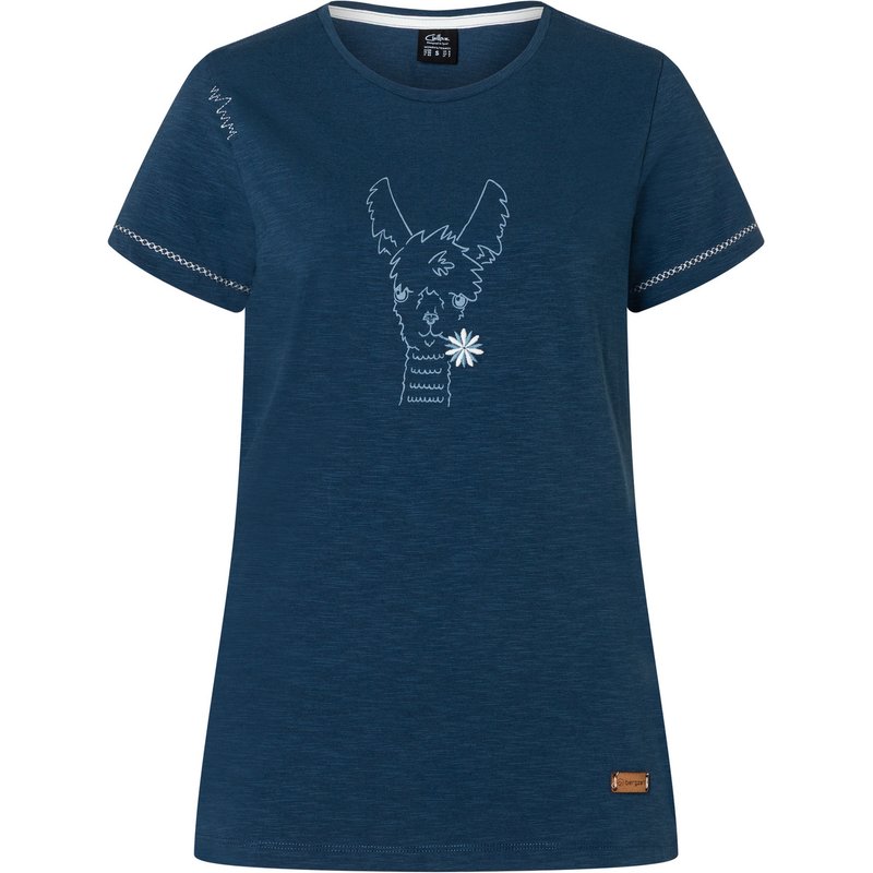 Chillaz Damen Bergzeit Gandia Happy Alpaca T-Shirt