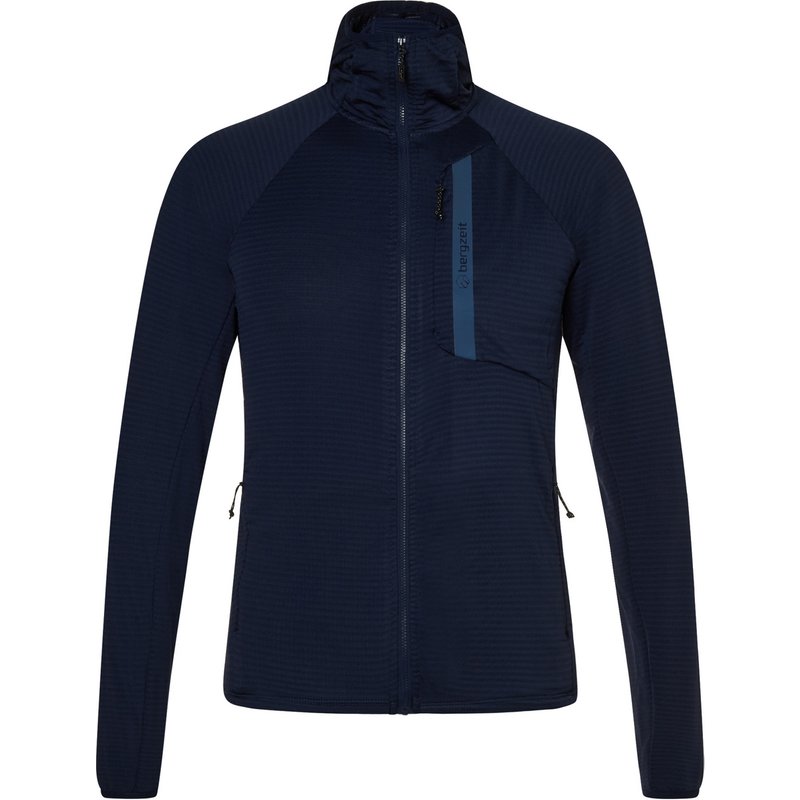 Bergzeit Basics Herren Allalinhorn Fleece Hoodie Jacke