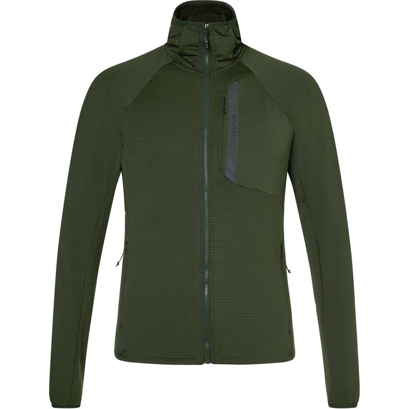 Bergzeit Basics Herren Allalinhorn Fleece Hoodie Jacke