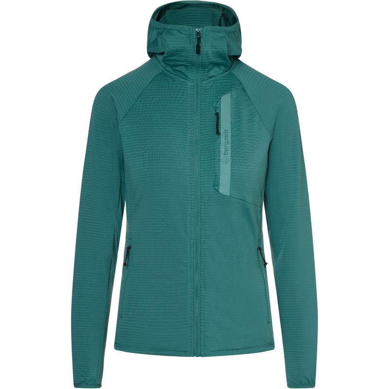 Bergzeit Basics Damen Allalinhorn Fleece Hoodie Jacke