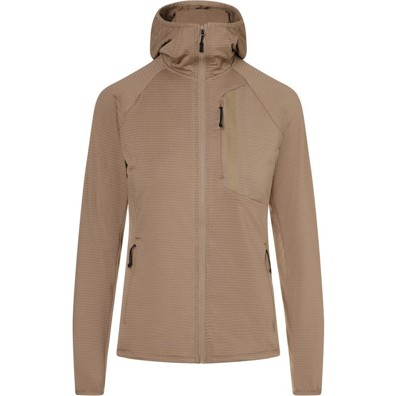 Bergzeit Basics Damen Allalinhorn Fleece Hoodie Jacke