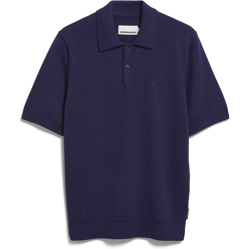 Armedangels Herren Knit Polo T-Shirt