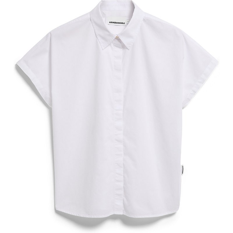 Armedangels Damen Poplin Larisaana Bluse