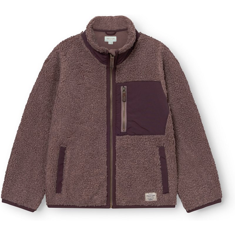 Mini A Ture Kinder Matalinur Teddyfleece Jacke