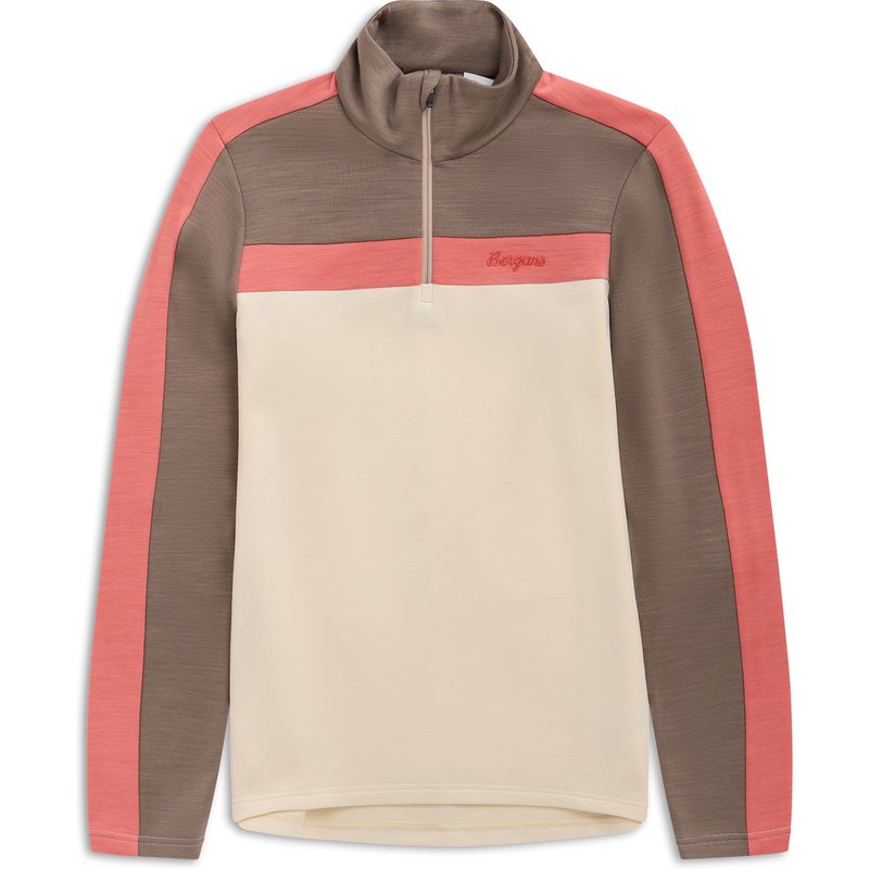Bergans Damen Uldal Wool Half Zip Pullover