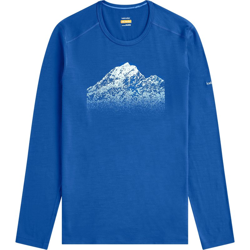 Icebreaker Herren Merino 200 Oasis Rising Light Longsleeve