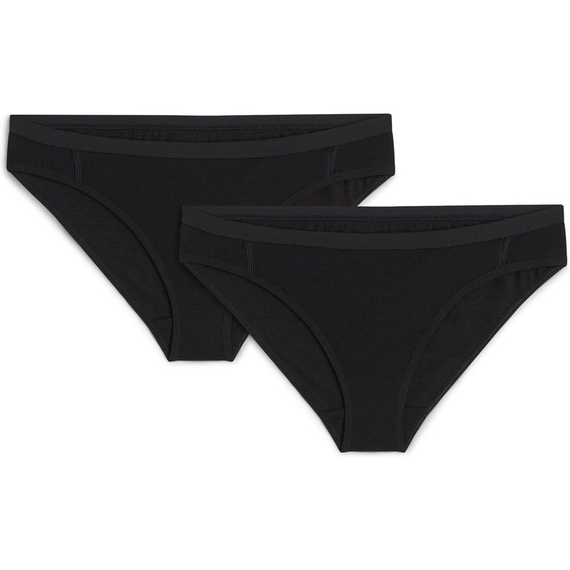 Icebreaker Damen Merino 150 Siren Bikini 2er Pack Unterhosen