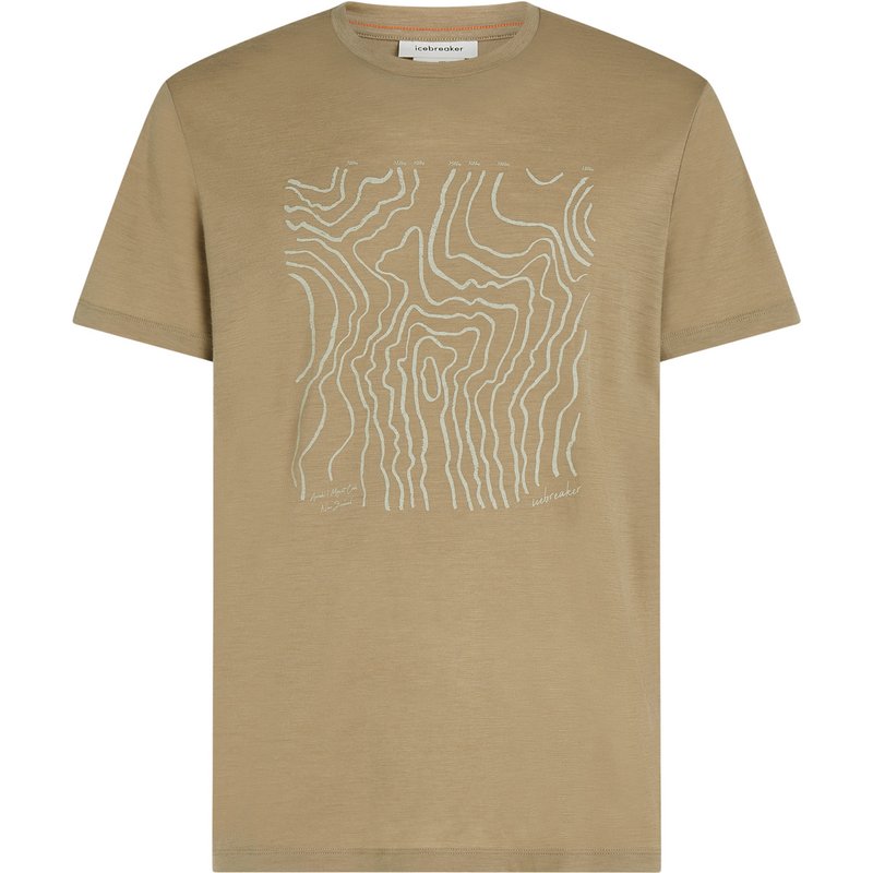 Icebreaker Herren Merino 150 Tech Lite Great Heights T-Shirt