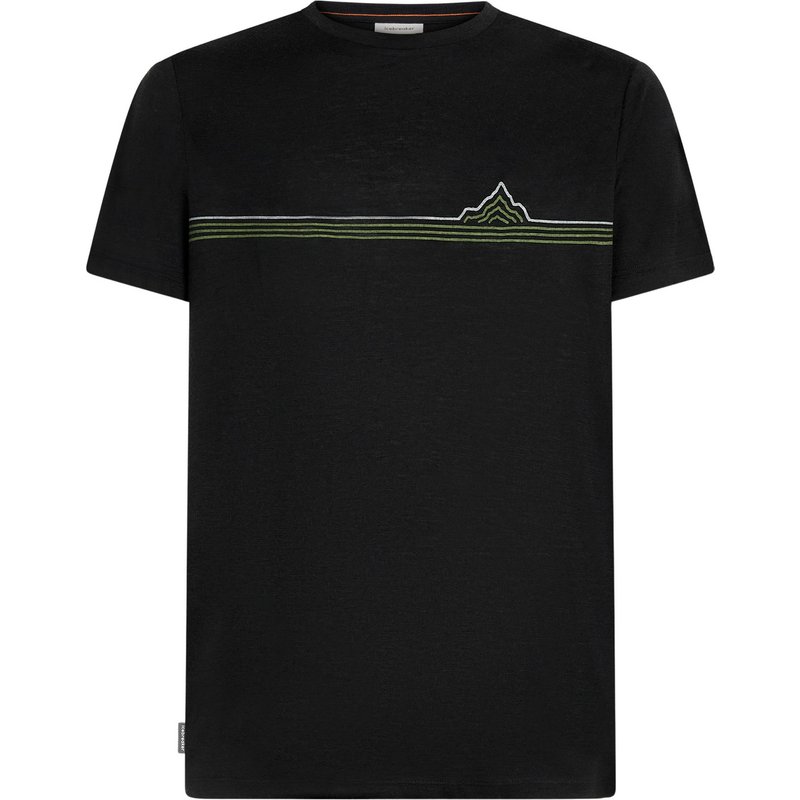 Icebreaker Herren Merino 150 Tech Lite Range Stripes T-Shirt