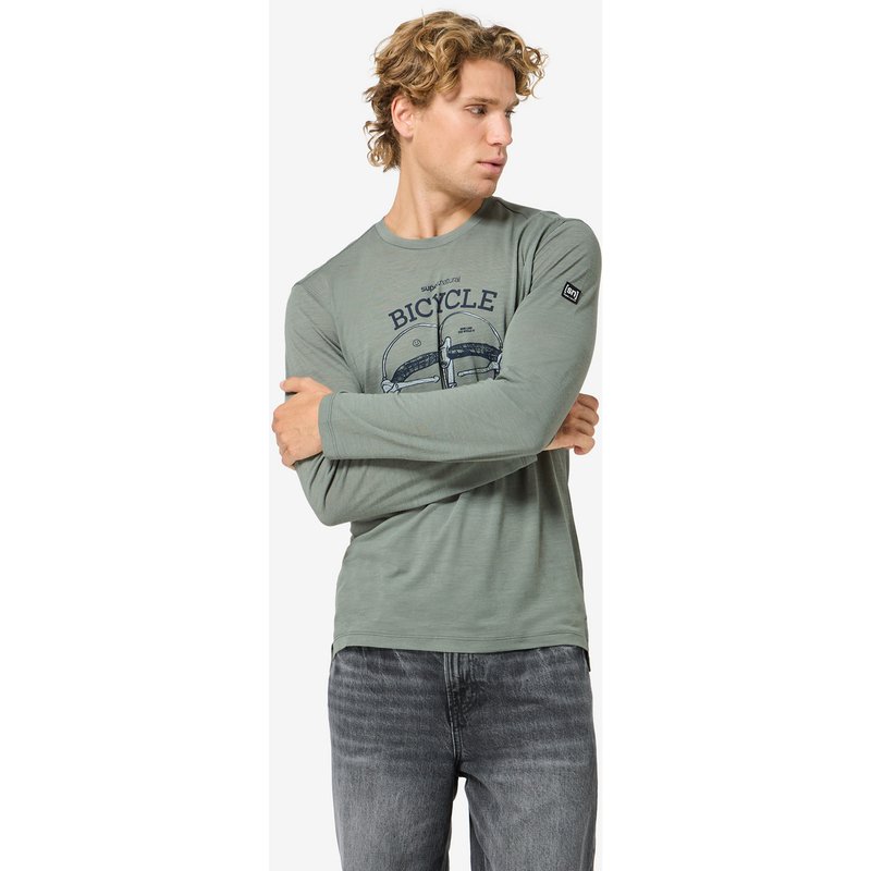 Super.Natural Herren Bike Enthusiast Longsleeve