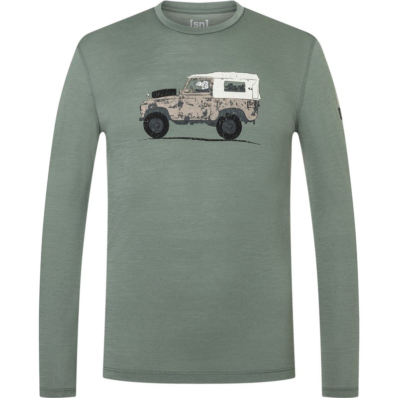 Super.Natural Herren Dog Excursion Longsleeve